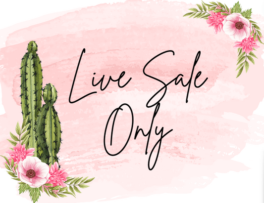 Live Sales Only