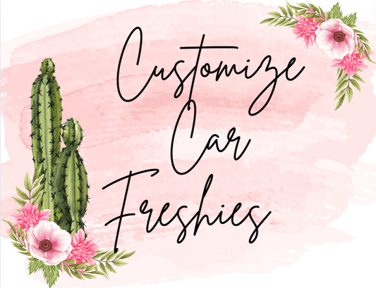 Custom Car Freshie